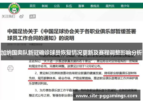 加纳国奥队新冠确诊球员恢复情况更新及赛程调整影响分析